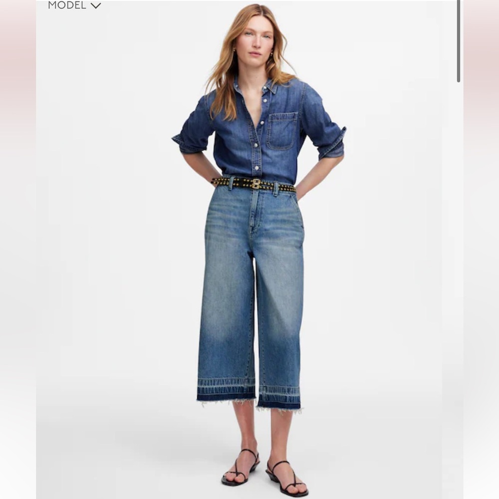 Madewell Denim Culottes